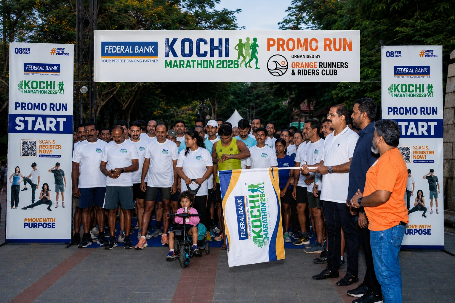 Federal Bank Kochi Marathon Promo Run